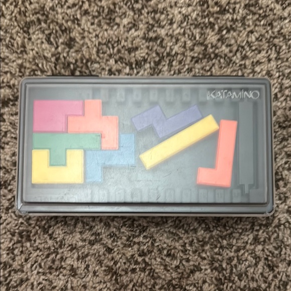 katamino Other - Red and Yellow Puzzle Game Toy